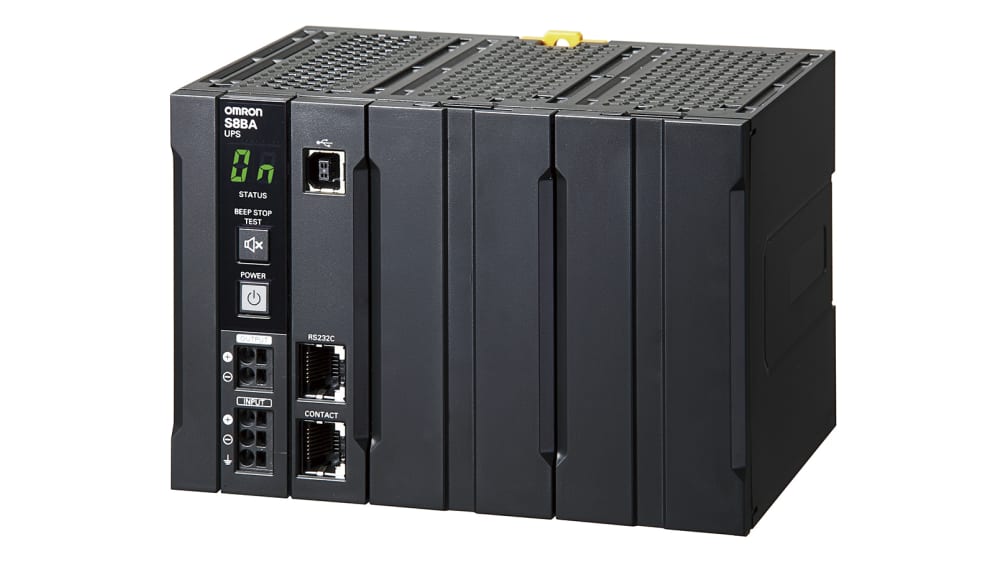 OMRON 無停電電源装置（UPS）　S8BA-24D24D240LF S8BA-24D24D240LF | オムロン 24V dc 240W UPS | RS