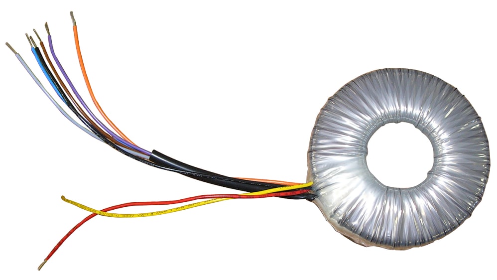RS PRO トロイダルトランス,1次：2 x 115V ac,2次：2 x 24V ac,電力