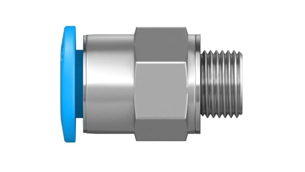 10 Pezzi Raccordi FESTO 153321 QSM-M7-6-I | Per Tubi Aria Compressa | Professionali - Foto 3