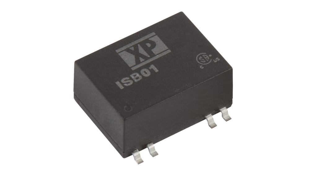 ISB0124D12, XP Power ISB DC/DC-Wandler 1W 24 V dc IN, ±12V dc OUT / ±42mA 1.5kV  dc isoliert