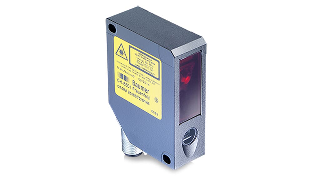 OADM 20I5460/S14C Baumer Distance Distance Sensor, Block Sensor, 30 mm →  130 mm Detection Range RS