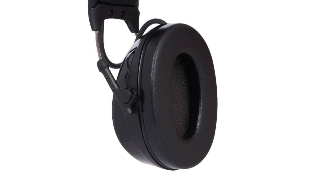 MT13H220A, Protectores auditivos electrónicosCableado 3M PELTOR serie  ProTac III, atenuación SNR 26dB, color Negro