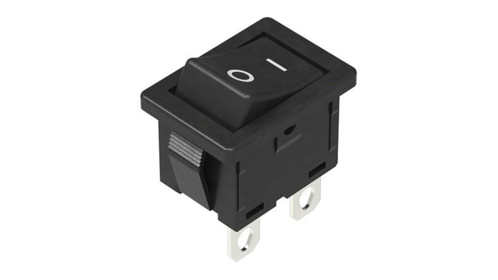 SDDJE10700 | Alps Alpine ロッカースイッチ, ラッチ, SPST、, 10 A