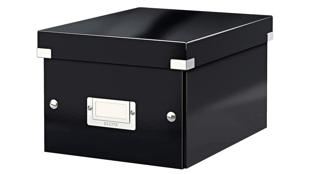 60430095 | Leitz Black A5 Archive Box H160 mm x W220mm x D282 mm | RS