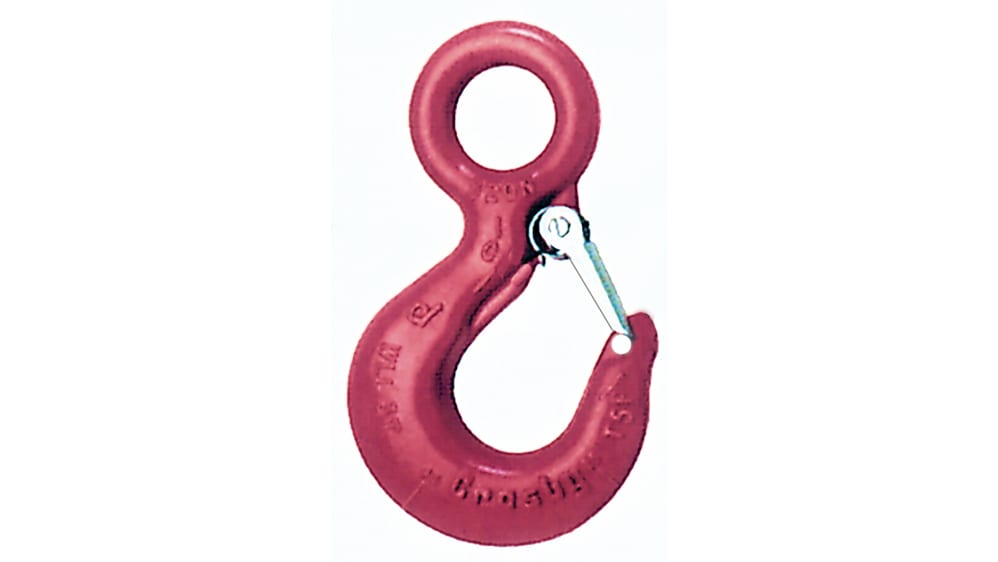 04F0040, CROSBY Lifting Hook Alloy Steel, 2kg 5.4t