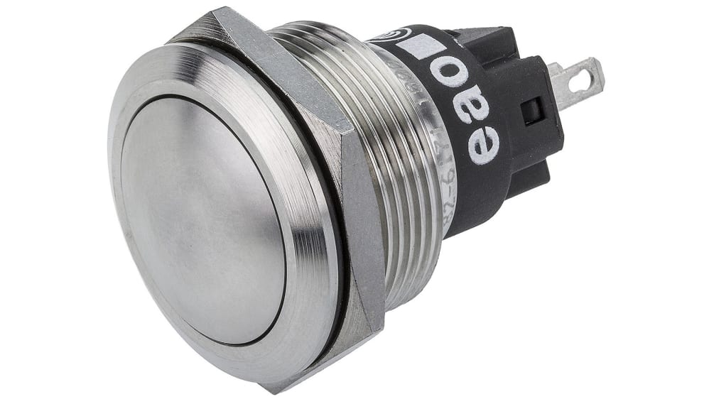 Interruttori a pulsante impermeabili in metallo da 12 mm con