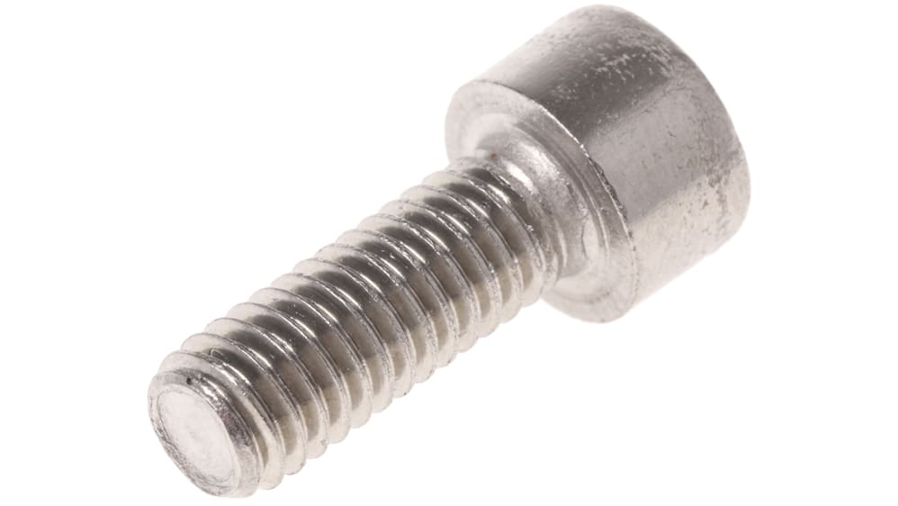 25 Viti A Testa Cilindrica Con Esagono Incassato, 1/4-20 X 3 Pollici, Acciaio Inox 18-8, Fastenere