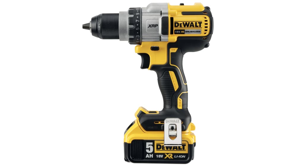 DeWALT XR Brushless Keyless 18V Cordless Drill Driver, UK Plug