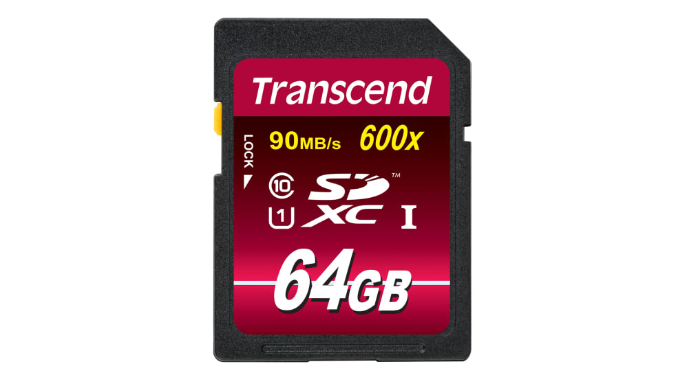 TS64GSDXC10U1　SDカード　64GB  Transcend