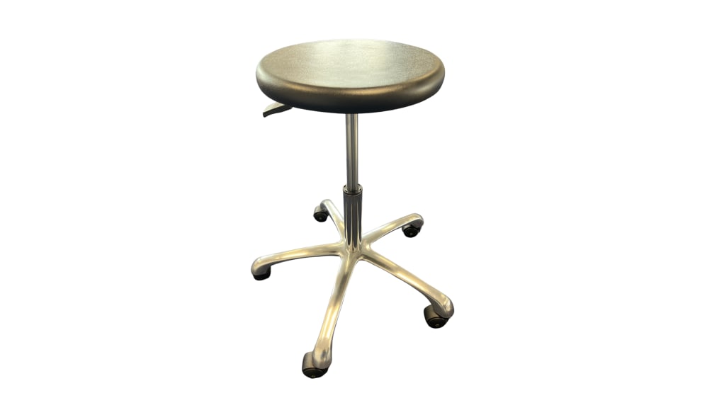 Tabouret bureau RS PRO , accoudoirs fixes, Hauteur d'assise 43