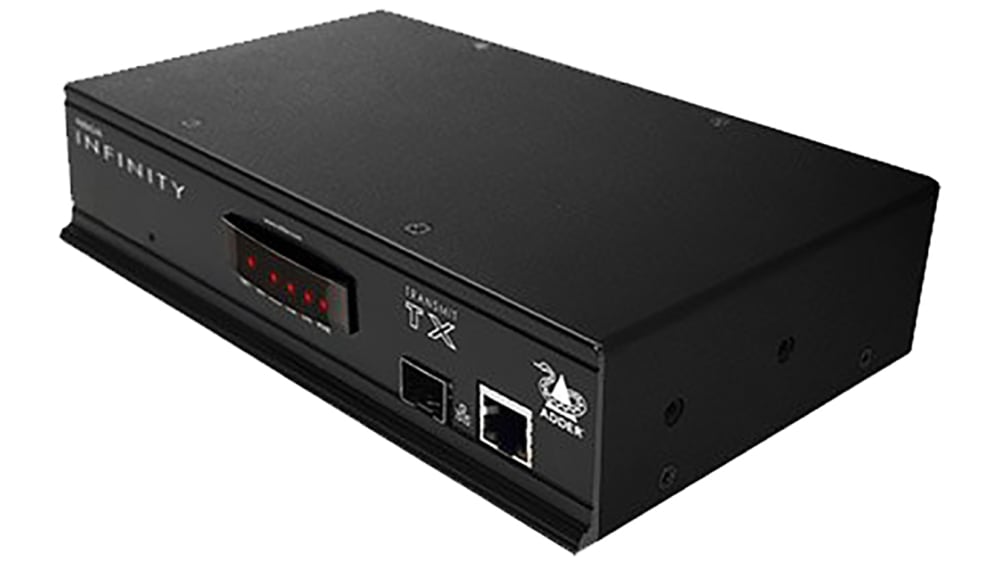 Prolunga KVM Adder ALIF1002T-UK USB 1 CATx, Fibra ottica DVI 1