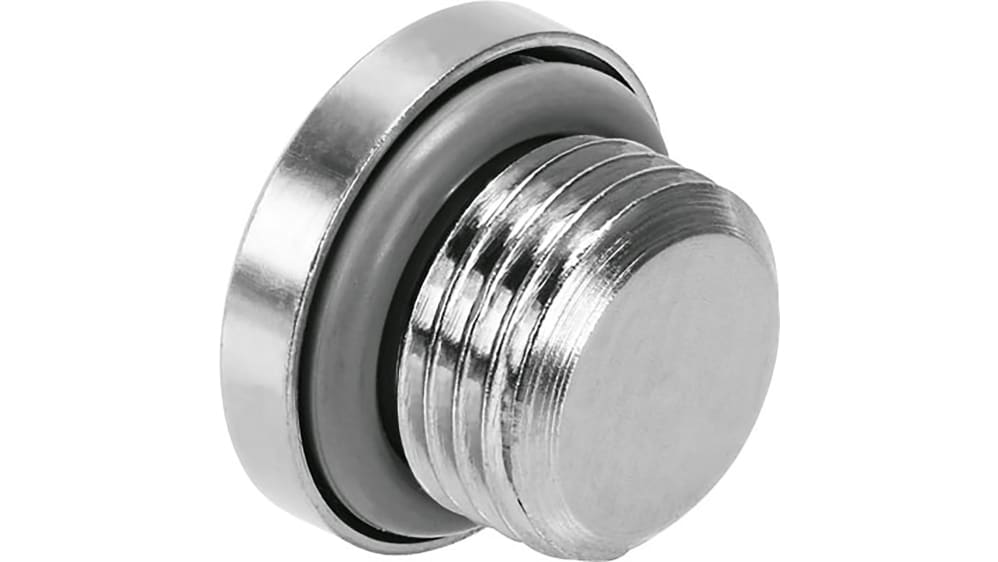 Lot De 4 Bouchons D'Obturation G1/2 En Inoxydable Avec Joints - Argenté | Étanchéité Parfaite Pour Tuyauterie Et Plomberie