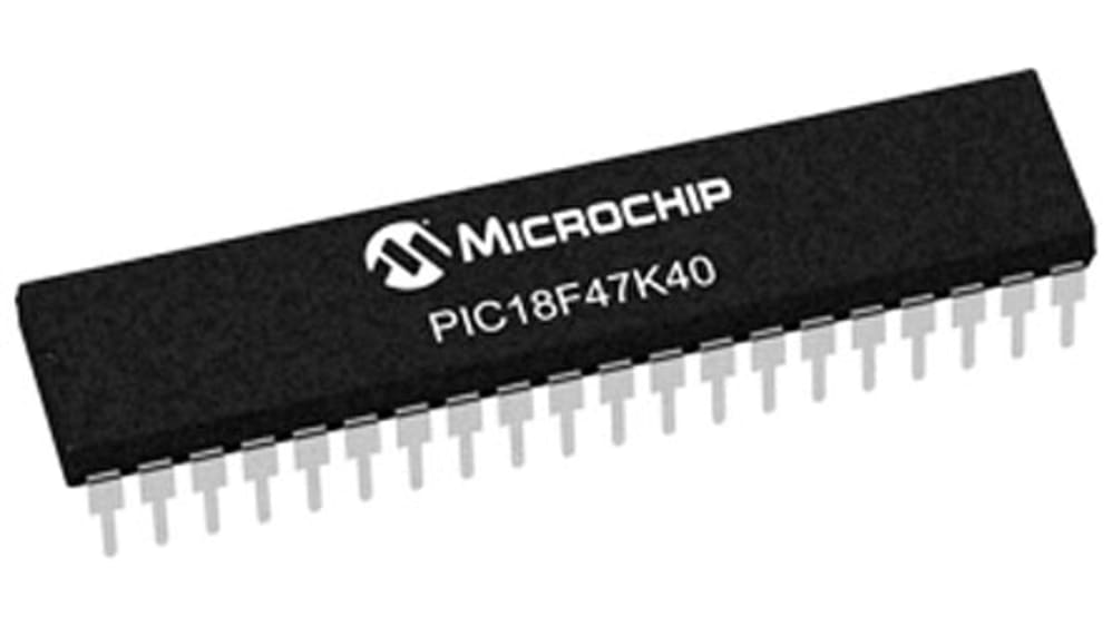 Microchip PIC18F47K40-I/P マイクロコントローラ 8 bit, PIC, 64 MHz