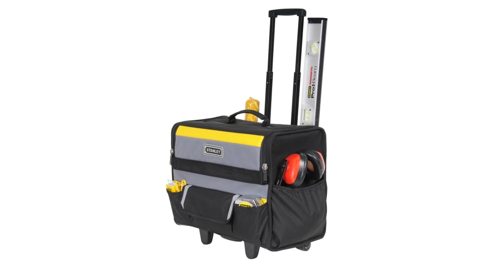 SAC A OUTILS RIGIDE AVEC ROULETTES STANLEY 450MM - Teg