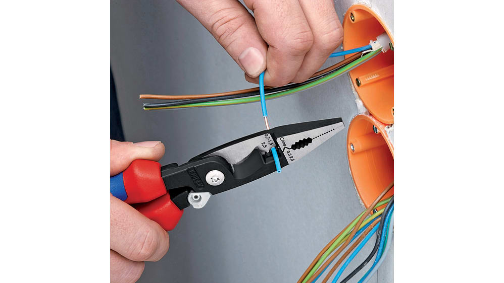 Knipex コンビネーションプライヤ 13 96 200 T 200 mm