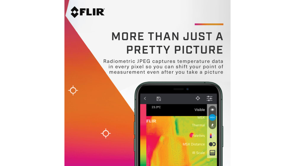 【一回のみ使用美品】FLIR ONE for Android サーモグラフィ スマホをサーモカメラに変身させる「FLIR ONE for Android
