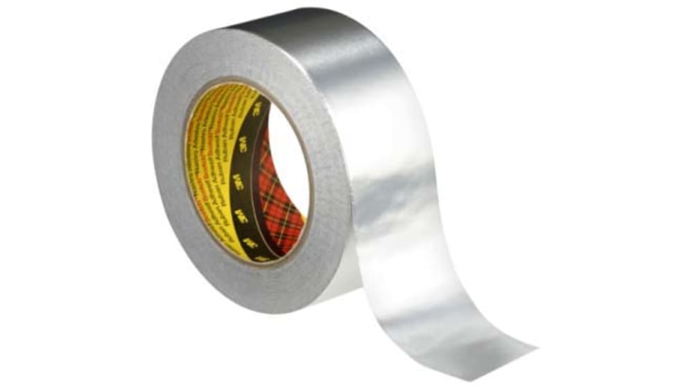 1436 100MMX50M, 3M 1436 Metallic Tape, 100mm x 50m