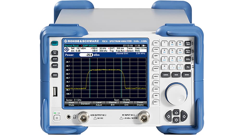 FSC-P4, Analizzatore di spettro Rohde & Schwarz, 9 kHz → 6 GHz, 1 canale