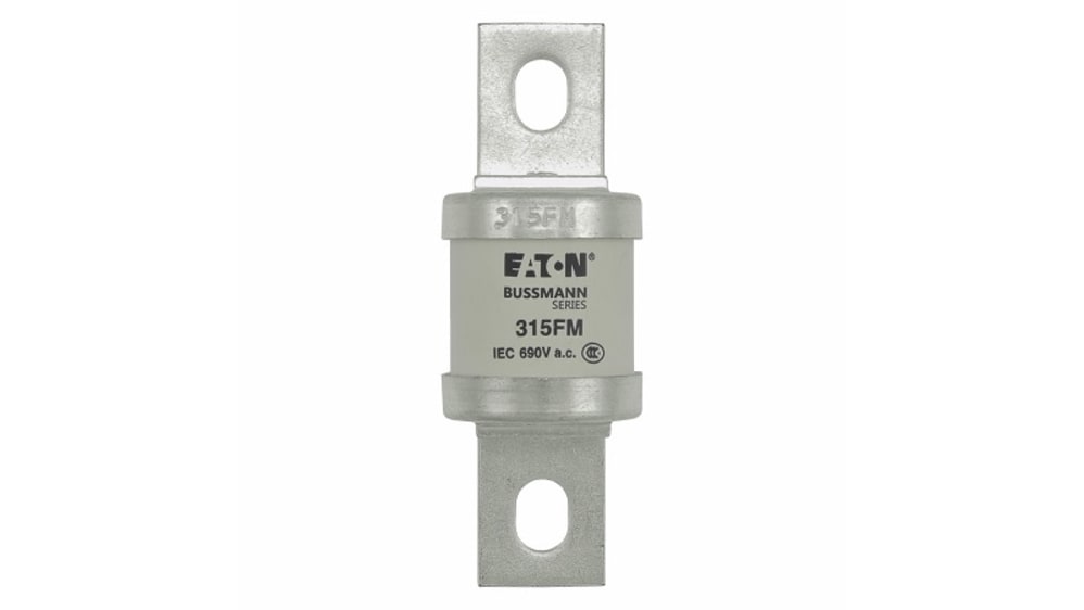 315FM Eaton 315A British Standard Fuse, FM, 690 V ac, 500V dc, 80 → 85mm  RS