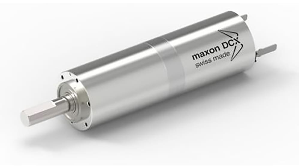 DCギヤードモータ Maxon ブラシ付きギア 24V 3.3 Nm, 3.8 Nm, DCX