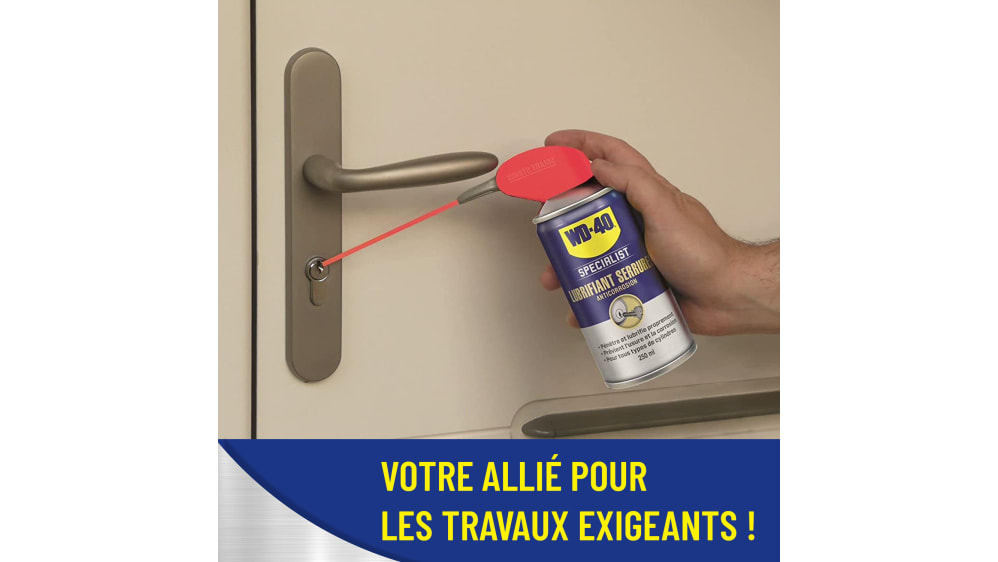 WD-40 Lubrifiant serrure 100 ml - 8478 - MACHINES ET OUTILS-FRANCE