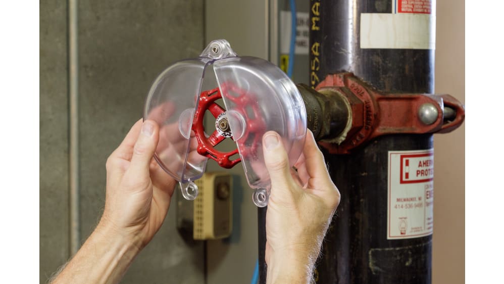 TRANSPARENT GATE VALVE LOCKOUT 1