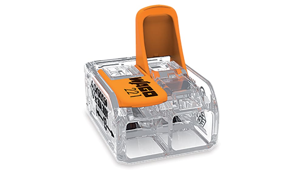 221-612 | Connettore A Leva WAGO, 2 Vie, Per Cavi 20 → 10 AWG - Foto 7