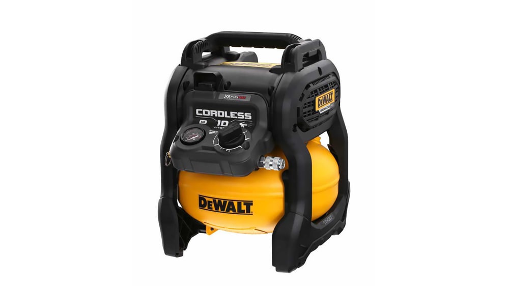 Dewalt cordless hotsell air compressor