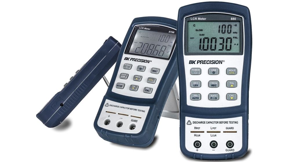 BK Precision LCRメータ BK880 ハンドヘルド, BK880 100 kHz 20 mF 10