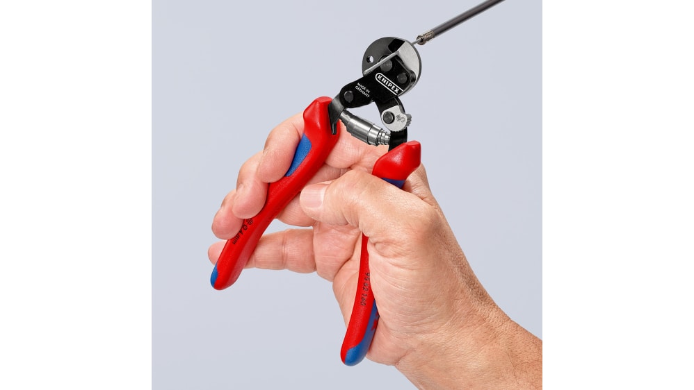 Knipexワイヤロープカッター ニッパー 全体長さ：160 mm 最大