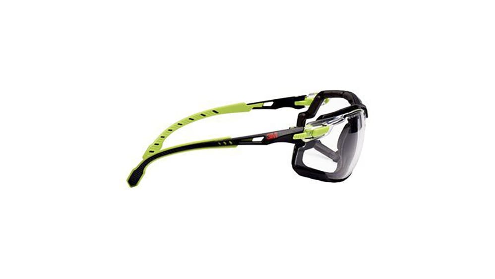 Lunettes de sécurité anti-buée 3M™ Solus™ 1000, verte/noire