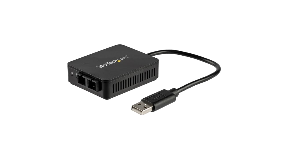 US100A20FXSC, Adaptateur USB Ethernet Startech, USB 2.0 vers Fibre optique  SFP, 1000Mbit/s