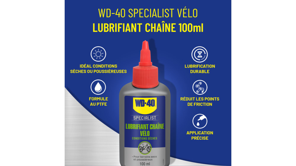 33695  Lubrifiant pour Chaînes WD-40 Lubrifiant Chaîne Vélo