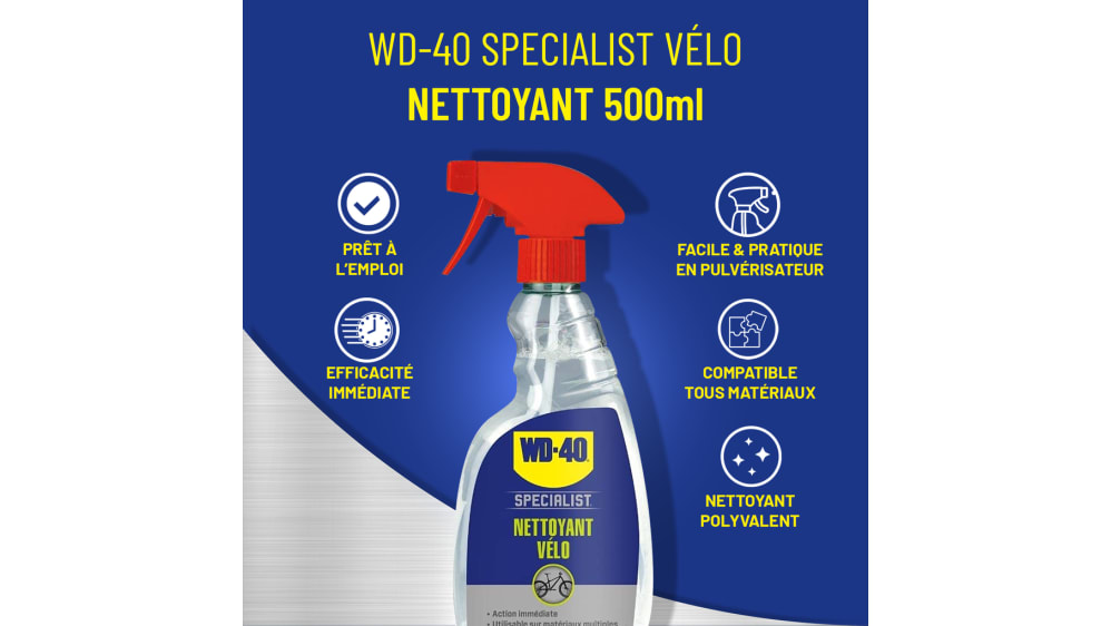 33238, Nettoyant vélo , Pulvérisateur 500 ml Nettoyage, dégraissage