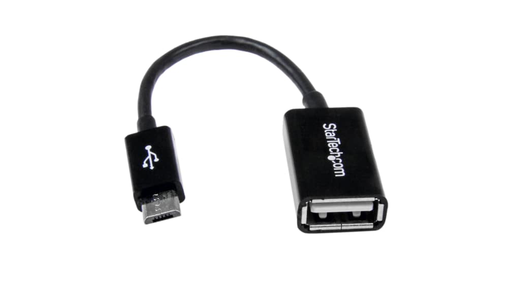 Startech Cavo Adattatore USB 2.0 Da USB-A Maschio A Micro USB B Maschio – 15 Cm, Nero, Per Ricarica E Trasferimento Dati A 480 Mbps - 3