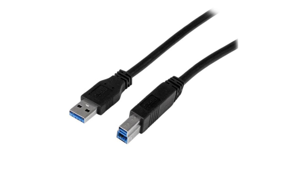 LOGILINK Câble USB 2.0, Fiche A Vers Fiche Mini B, Noir, 3,0 M