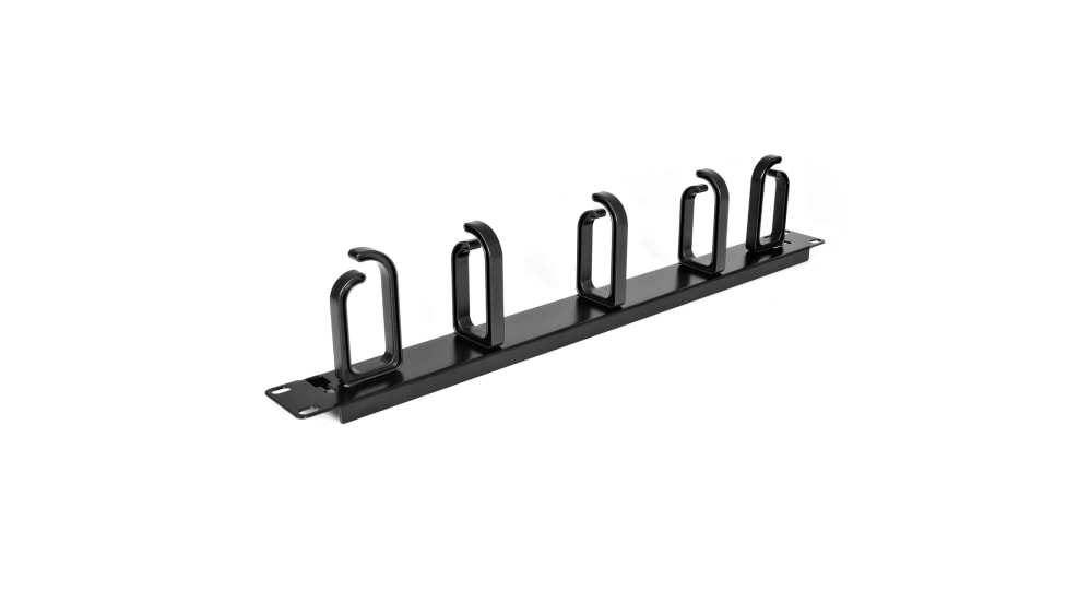 StarTech.com Panneau de gestion de câbles 1U 19 pour rack - Guide pour  câbles en métal