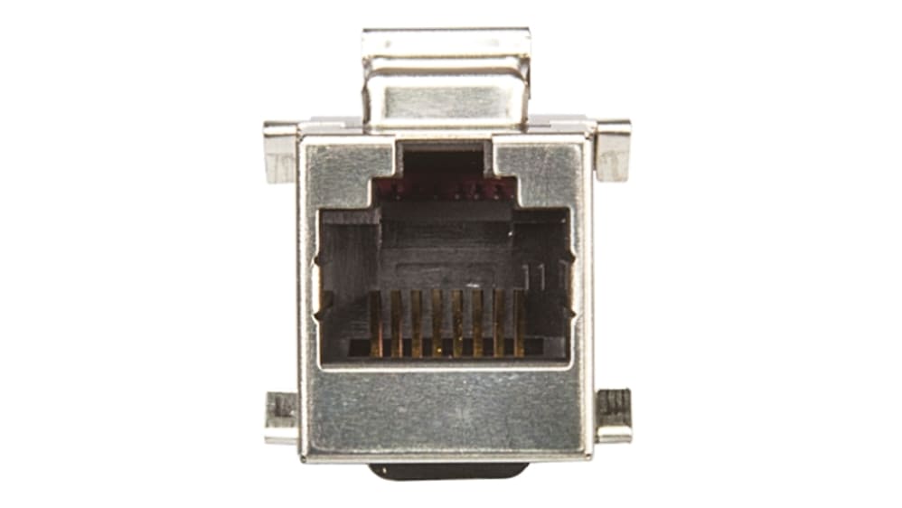RS PRO GT Series 2 Port RJ45 Shielded Modular Coupler | RS