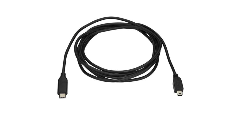 0,8m Cavo USB A Spina Su B Mini Arrotolato #c325