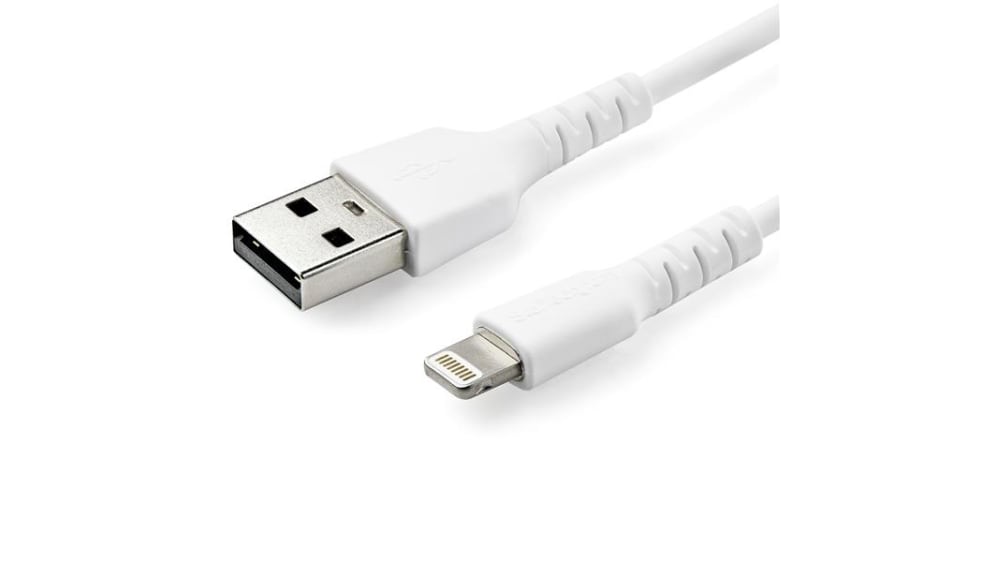 Cable USB 2.0 RS PRO, con A. USB A Macho, con B. Lightning