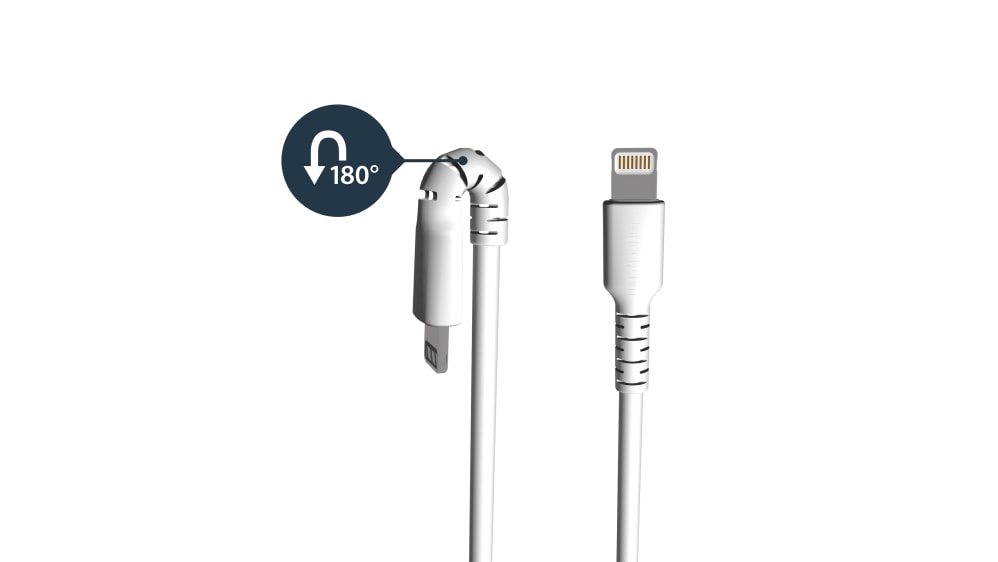 RUSBLTMM1M | StarTech.com USBケーブル, USB A → Lightning, 1m, USB