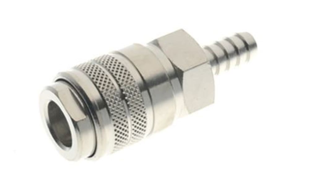 Raccord rapide pneumatique RS PRO, Tuyau cannelé vers Mâle 13mm en