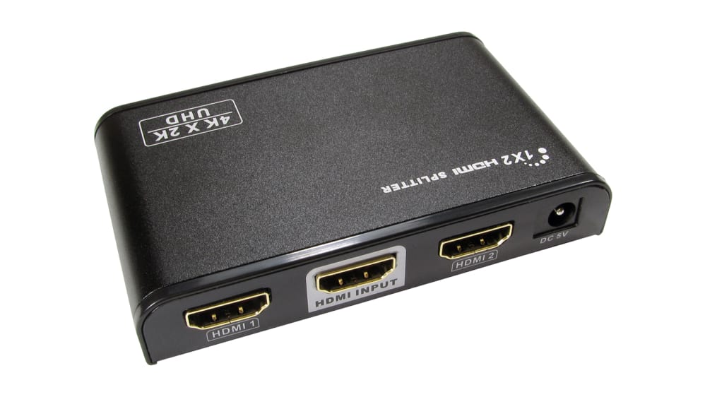 NLHDSP402-V2, NewLink 2 Port 1 Input 2 Output HDMI Splitter 4K x 2K