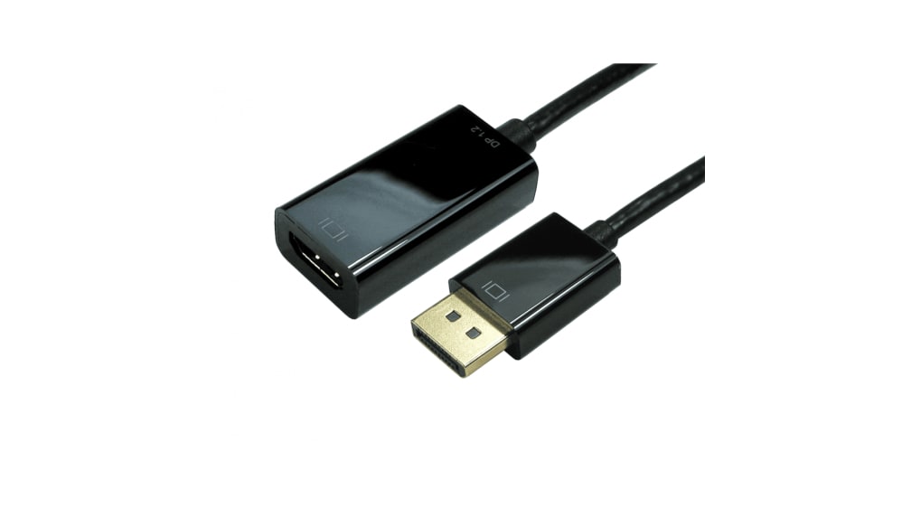 RS PRO HDMI Adapter, Male DisplayPort to Female HDMI