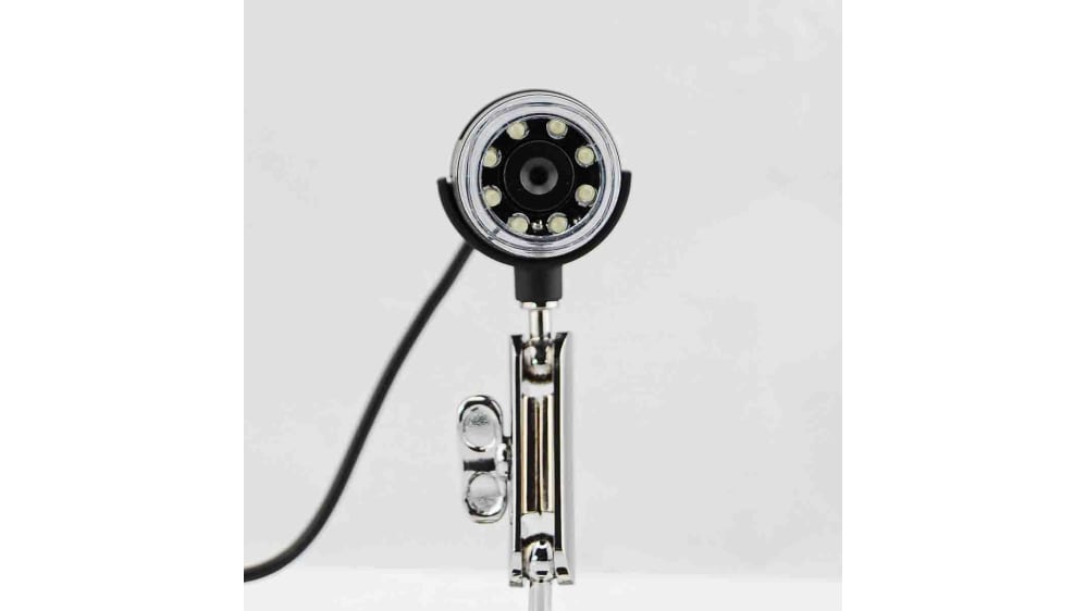 Microscopio digitale RS PRO, 20x → 200x, ris. 5M pixel, interfaccia USB,  con illuminazione