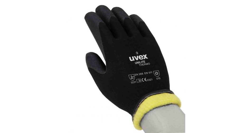 10 paires de gants de protection froid Unilite Thermo UVEX 60593