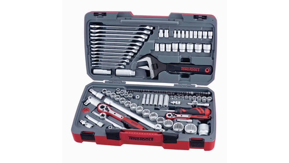 Teng Tools 工具キット 自動車 127ピース VDE/1000V認証いいえ ケース