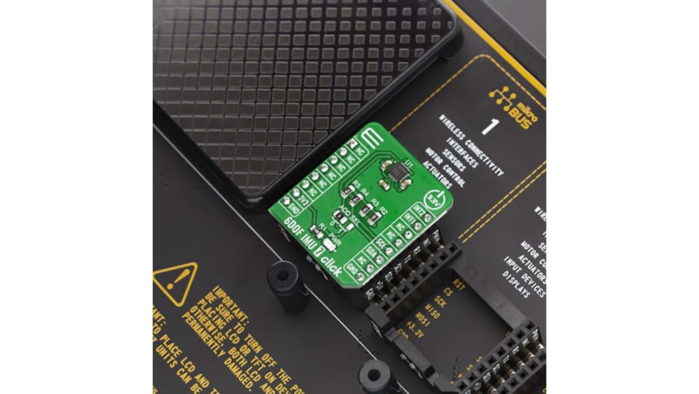 MikroElektronika 6DOF IMU 7 クリック ICM-20649 for スポーツ