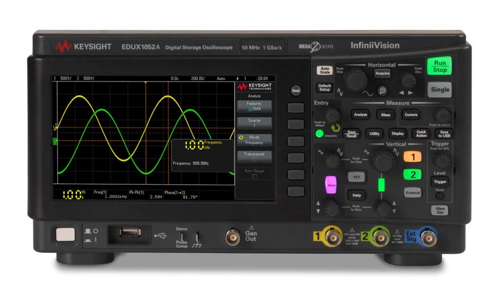EDUX1052A | Keysight Technologies, デジタルストレージ, ベンチ