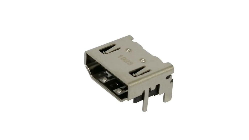 Molex HDMIコネクタ Type A 19極 メス 接続方向:ライトアングル